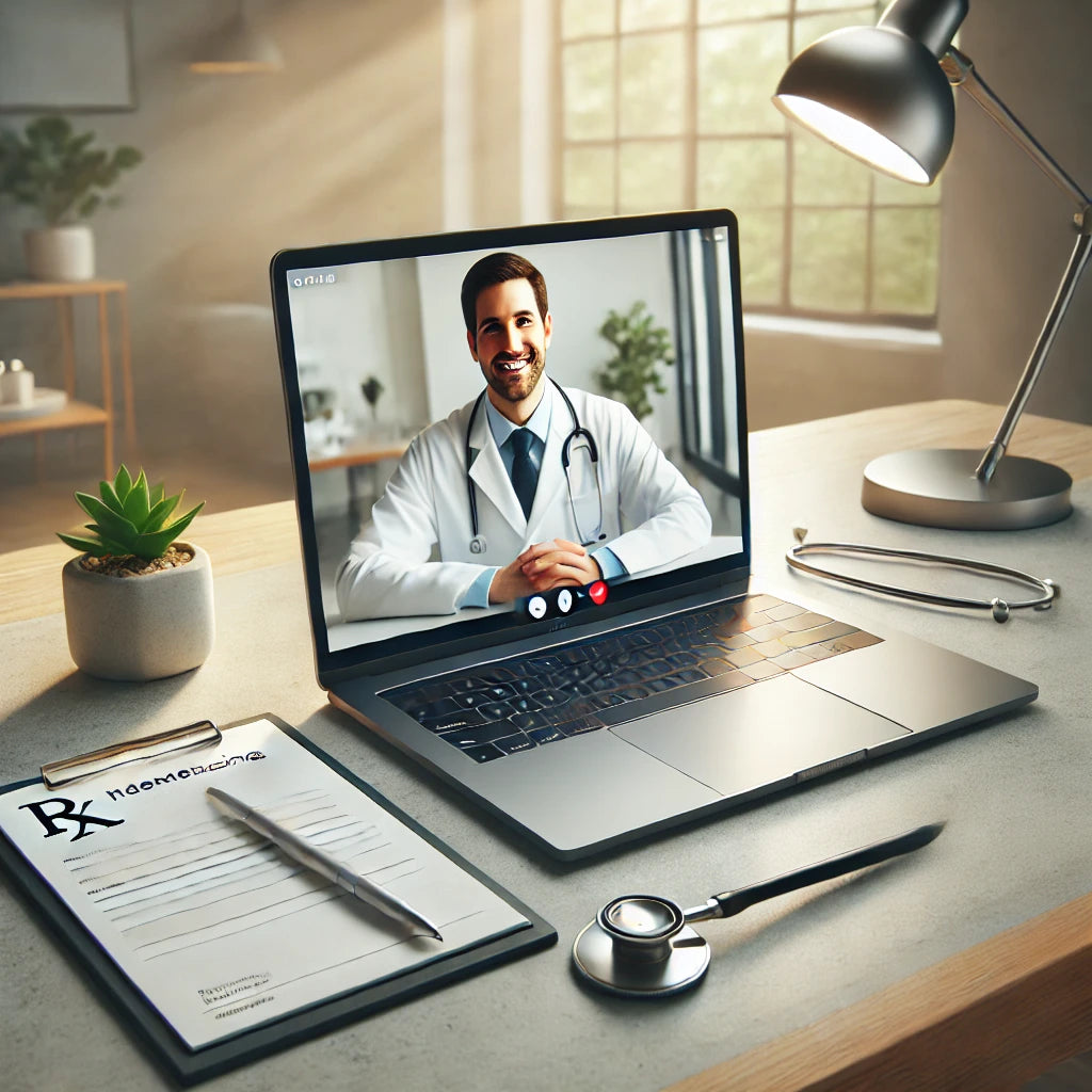 Online meeting + Prescription Clomiphene